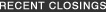 Recent Closings